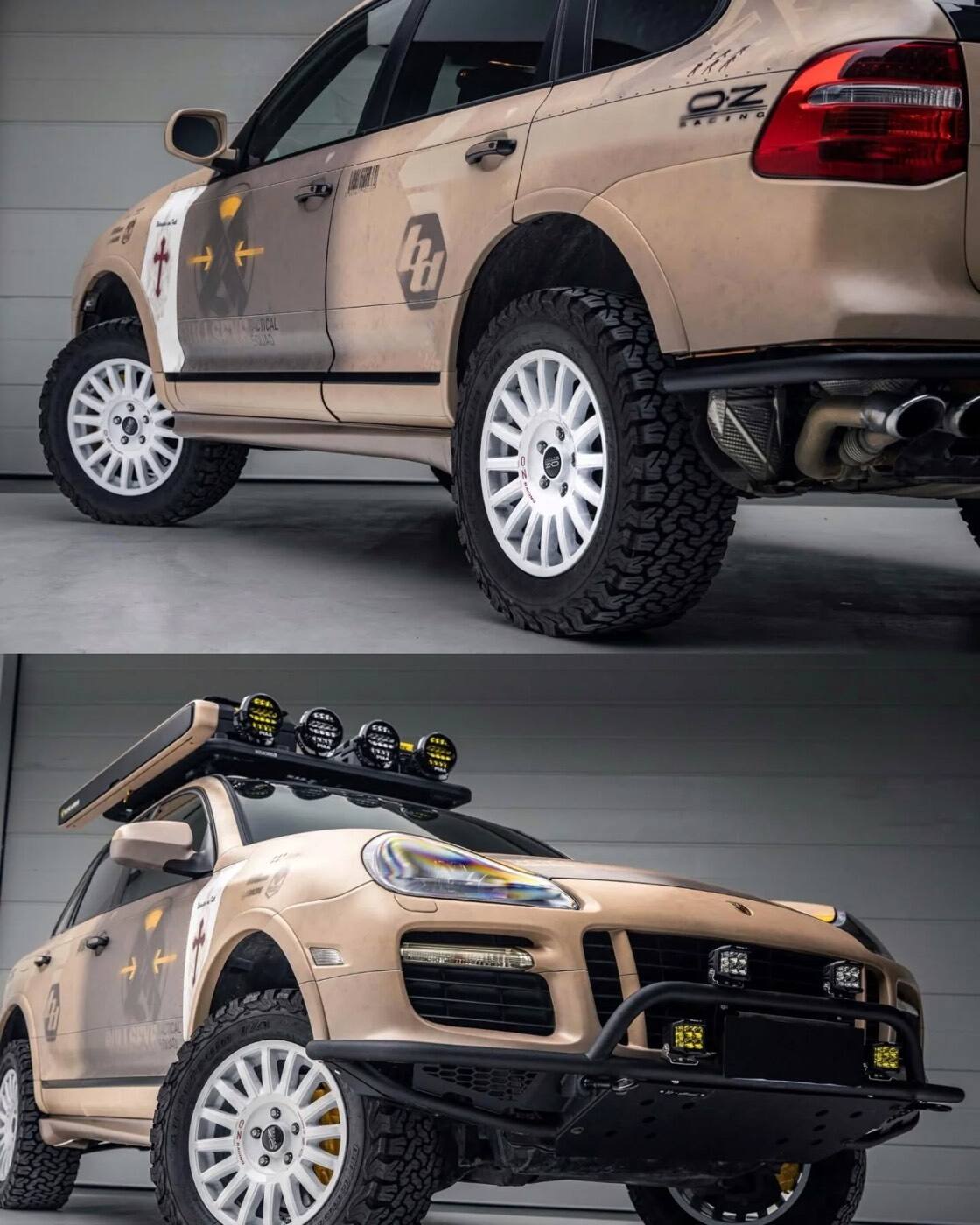 PORSCHE CAYENNE PIAA 輔助燈實裝（6/7）