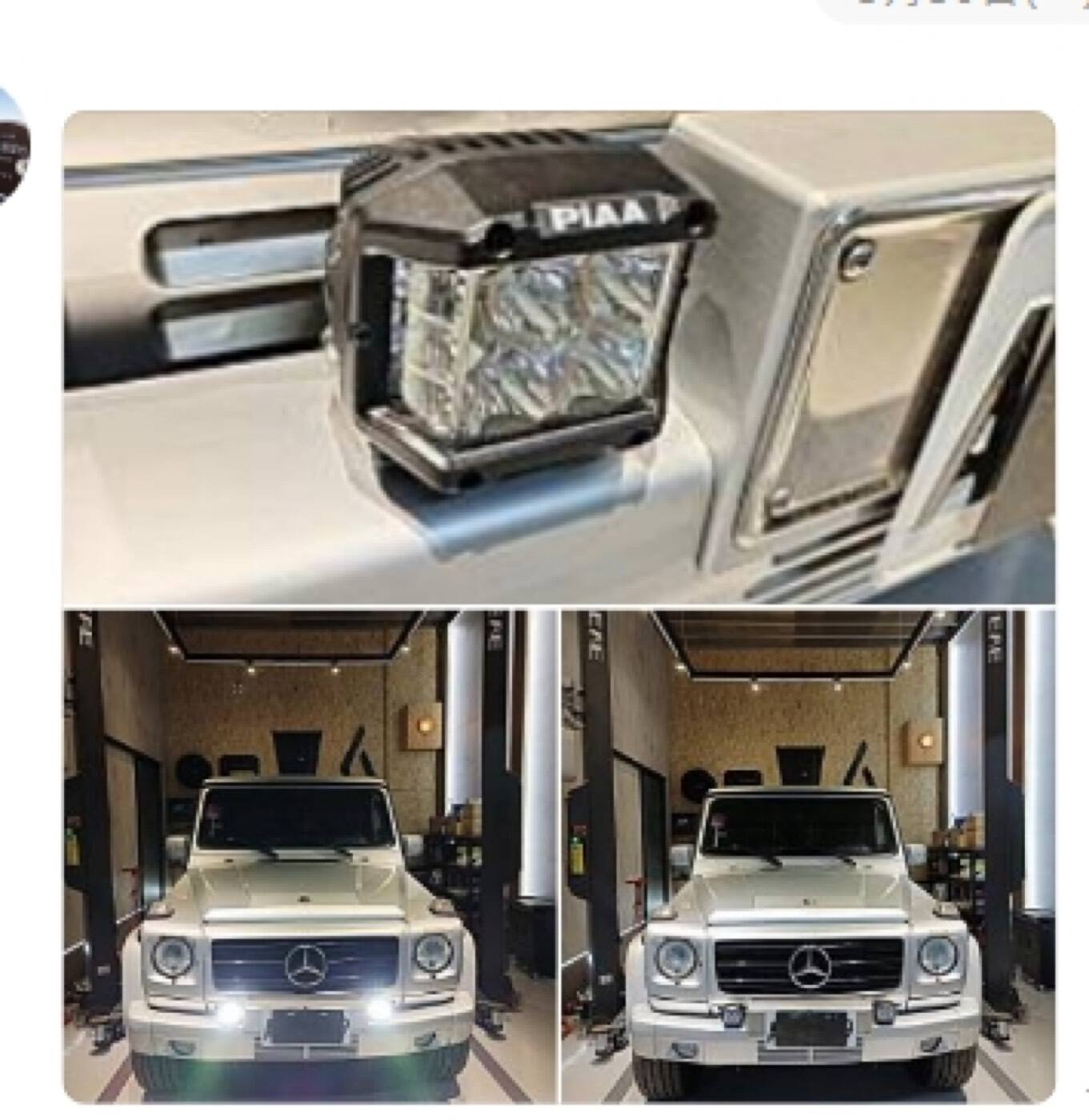 MERCEDES-BENZ G-CLASS PIAA 輔助燈實裝（10/10）