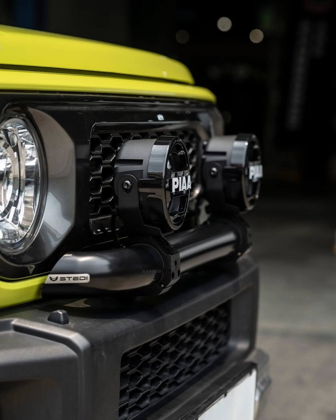 SUZUKI JIMNY PIAA 輔助燈實裝（6/11）