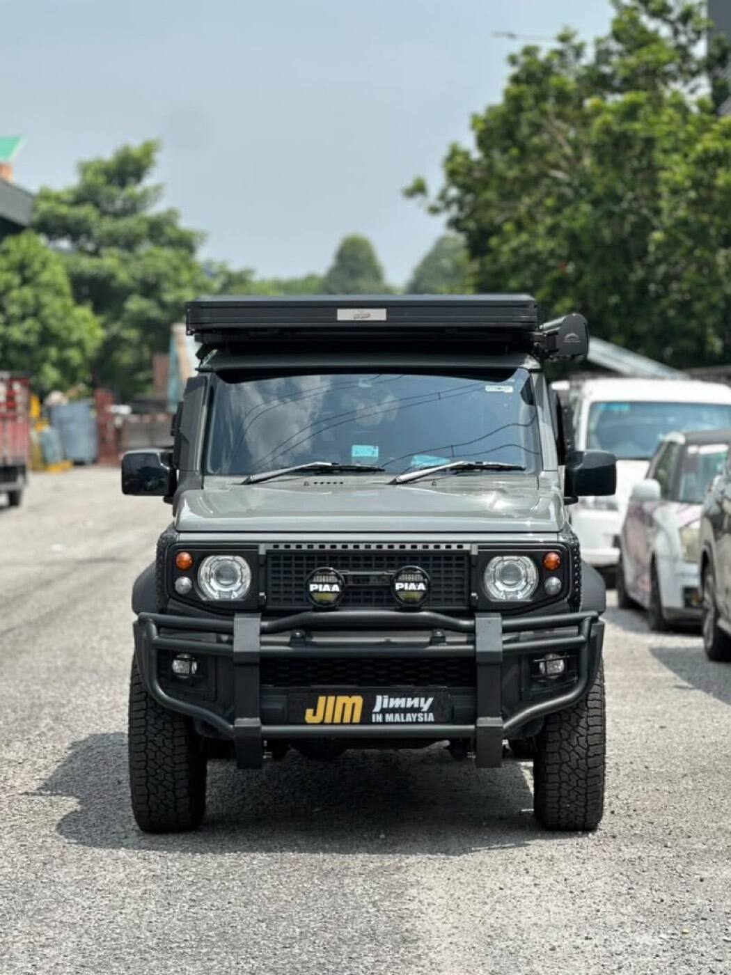SUZUKI JIMNY PIAA 輔助燈實裝（7/11）
