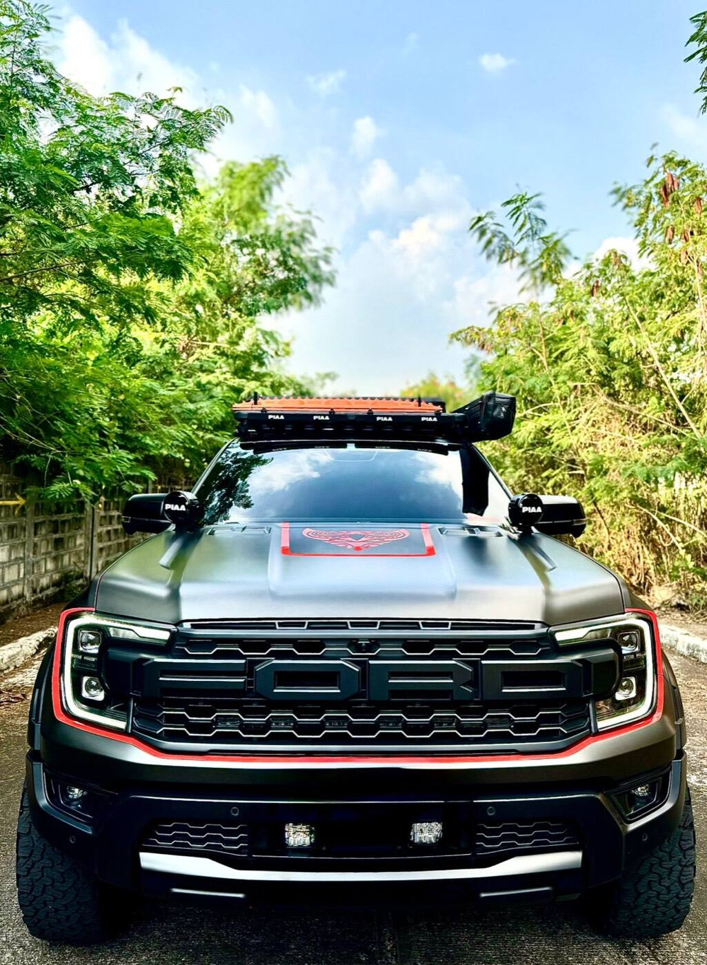 FORD RANGER PIAA 輔助燈實裝（4/9）
