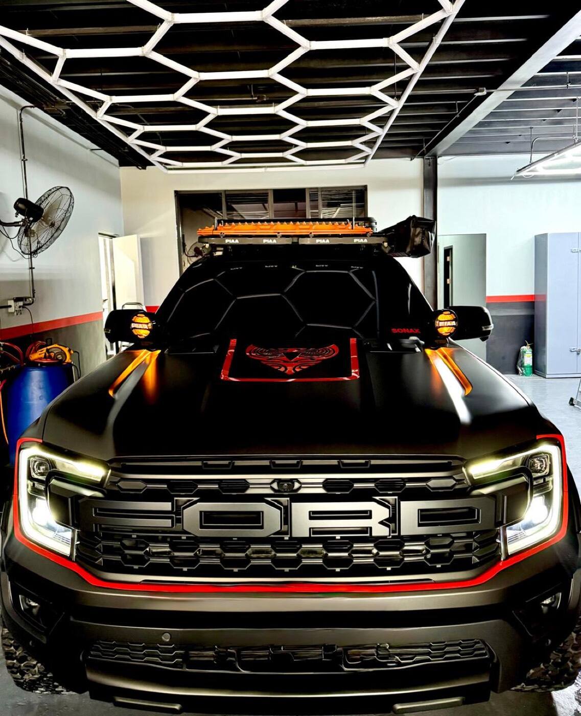 FORD RANGER PIAA 輔助燈實裝（5/9）