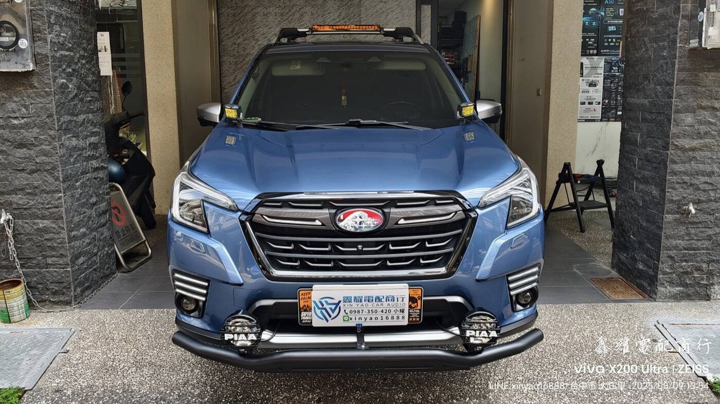 SUBARU CROSSTREK / FORESTER PIAA 輔助燈實裝（5/10）