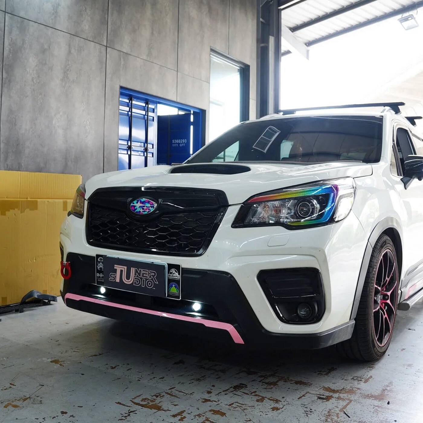 SUBARU FORESTER 森林人 PIAA 輔助燈實裝（3/10）