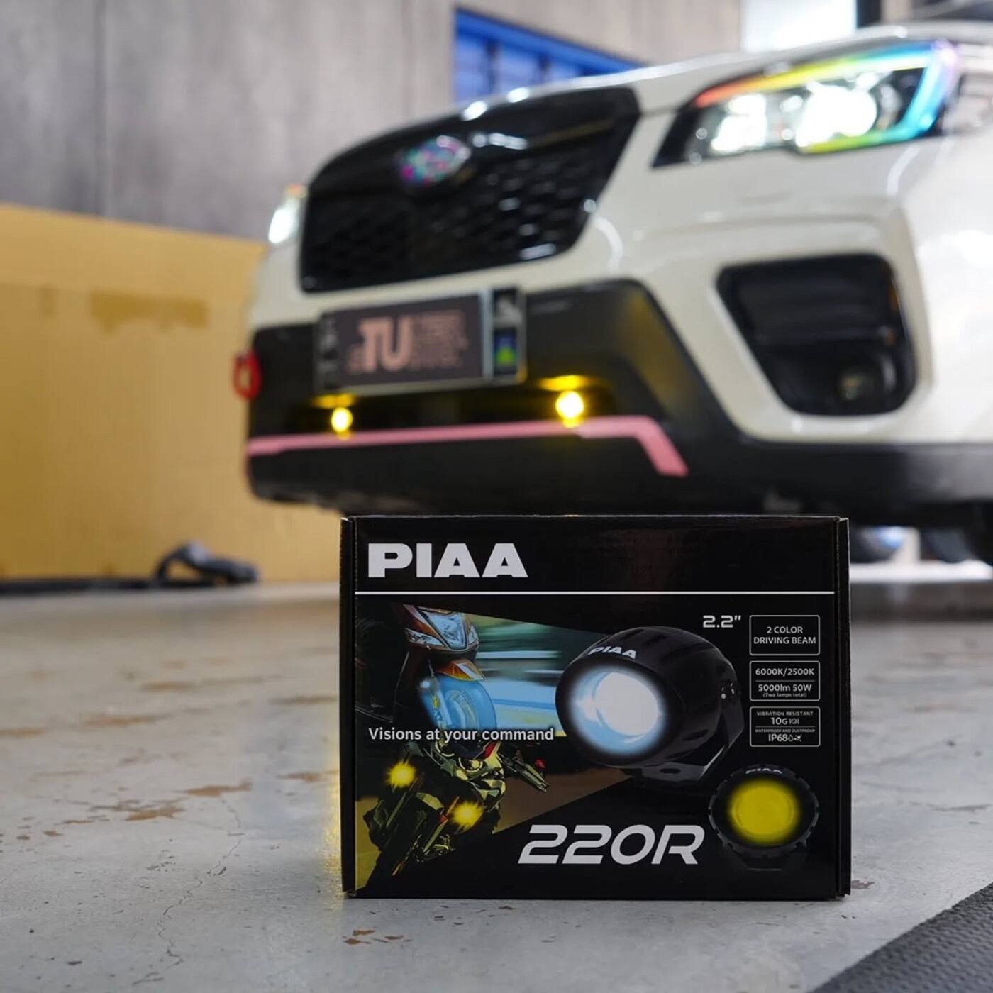 SUBARU FORESTER 森林人 PIAA 輔助燈實裝（9/10）