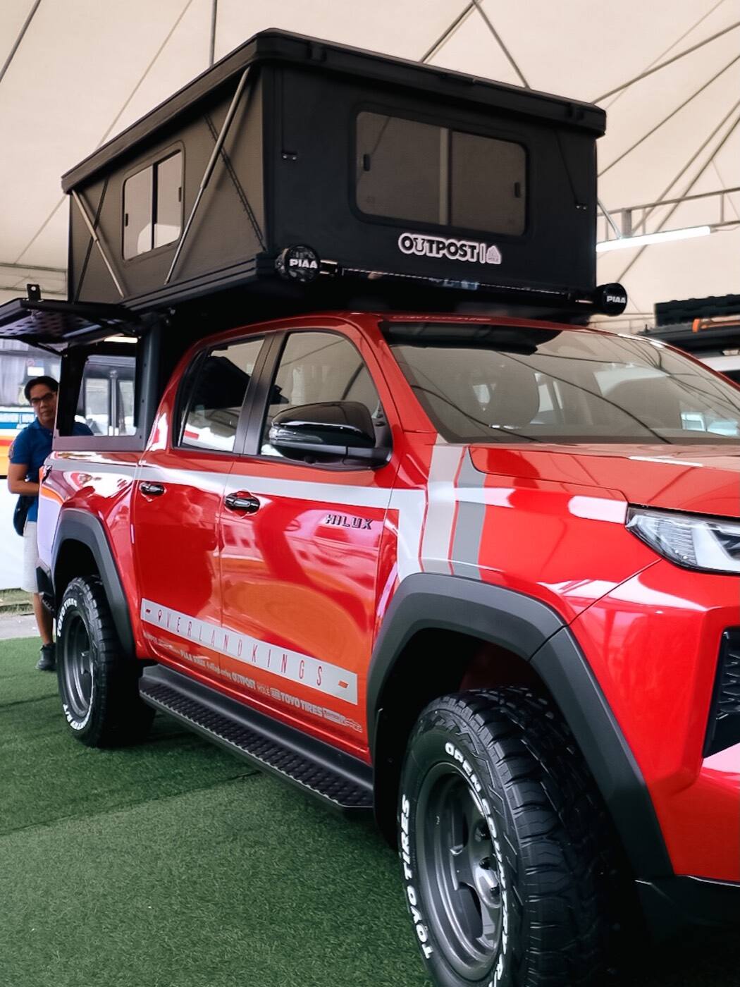 TOYOTA HILUX 海力士 PIAA 輔助燈實裝（9/9）