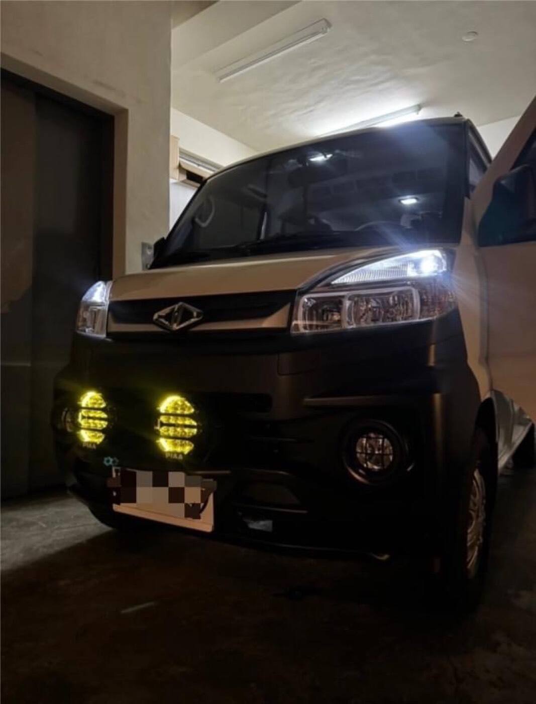CMC 菱利 露營車 PIAA 輔助燈實裝（2/9）
