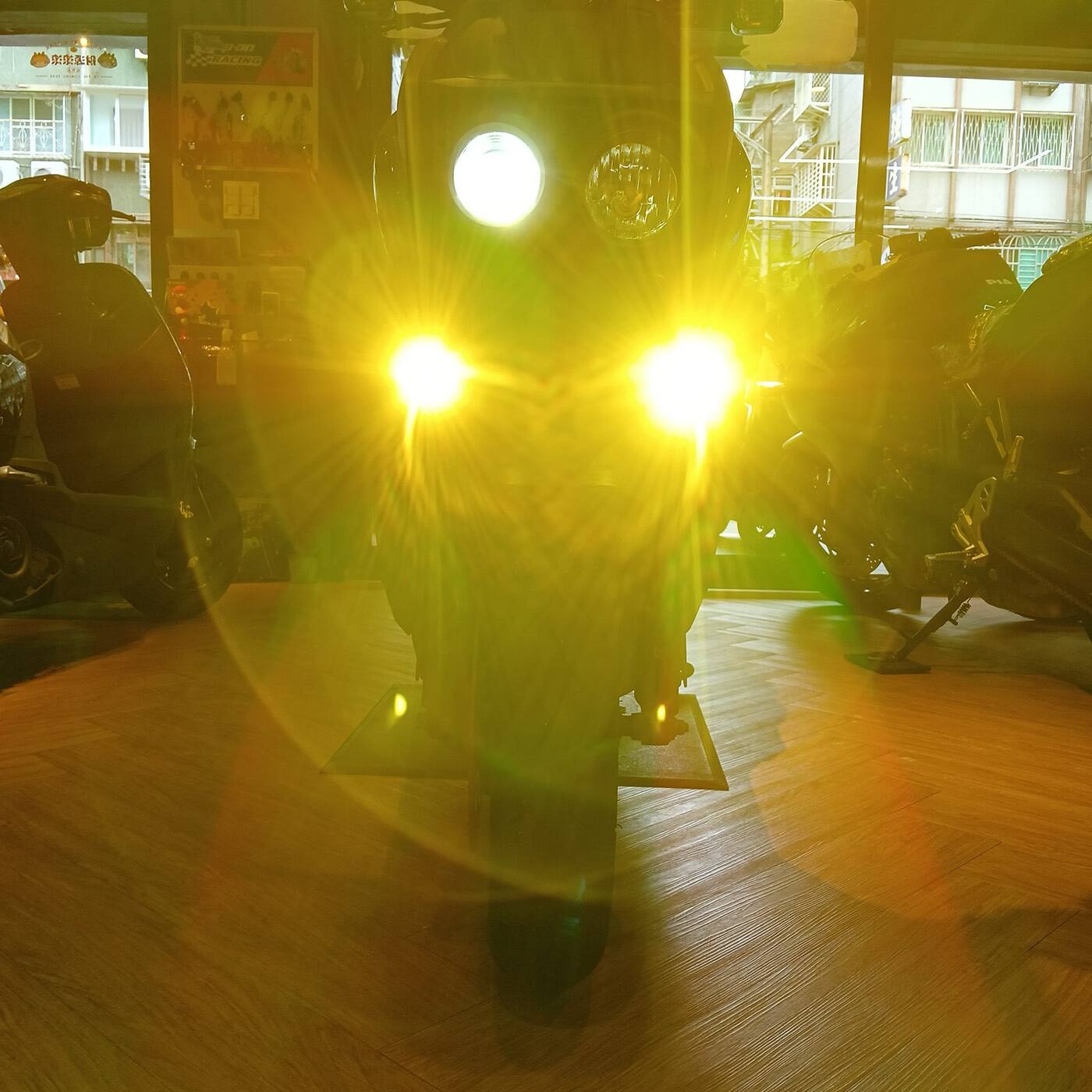 YAMAHA BW'S PIAA 輔助燈實裝（2/10）