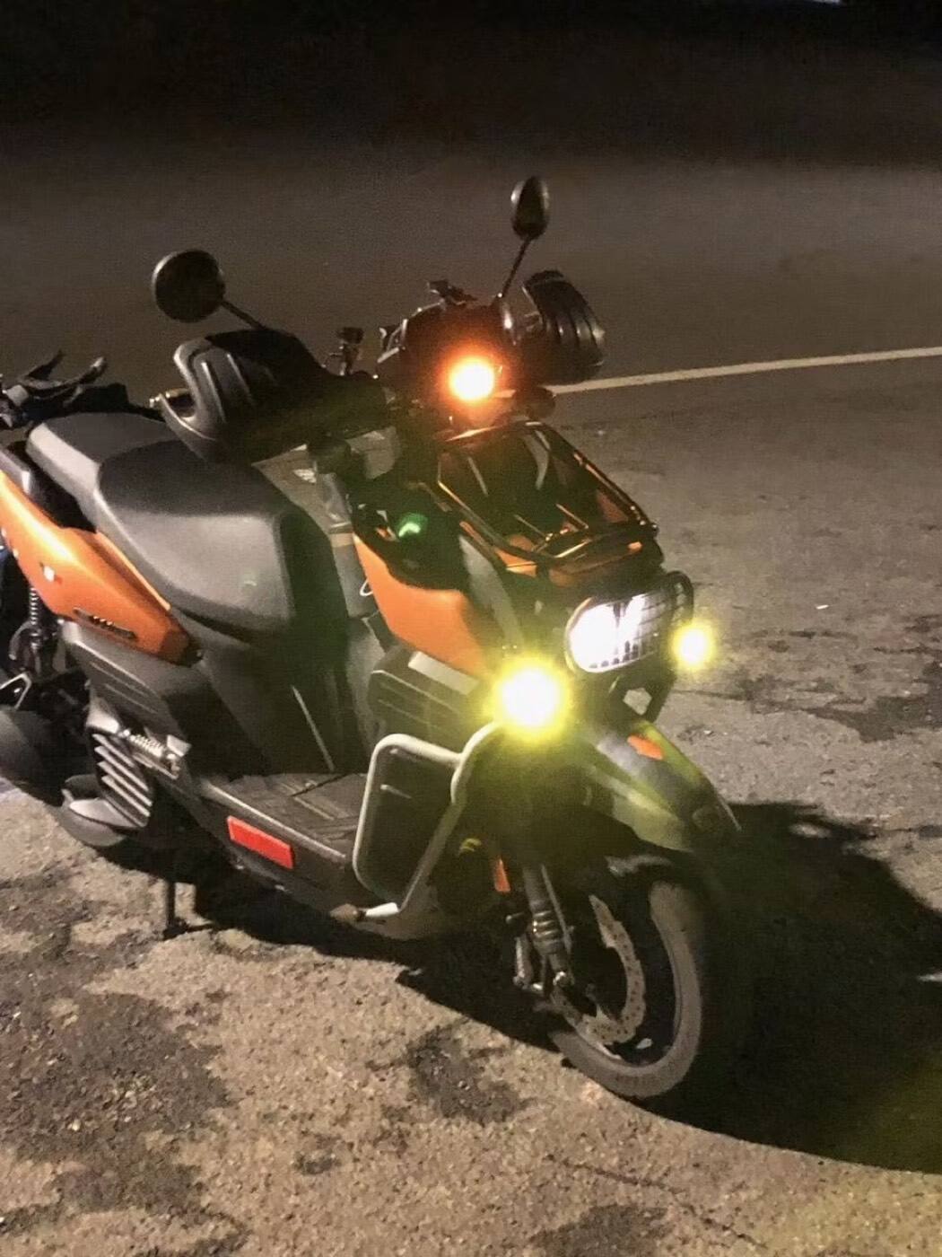 YAMAHA BW'S PIAA 輔助燈實裝（5/10）