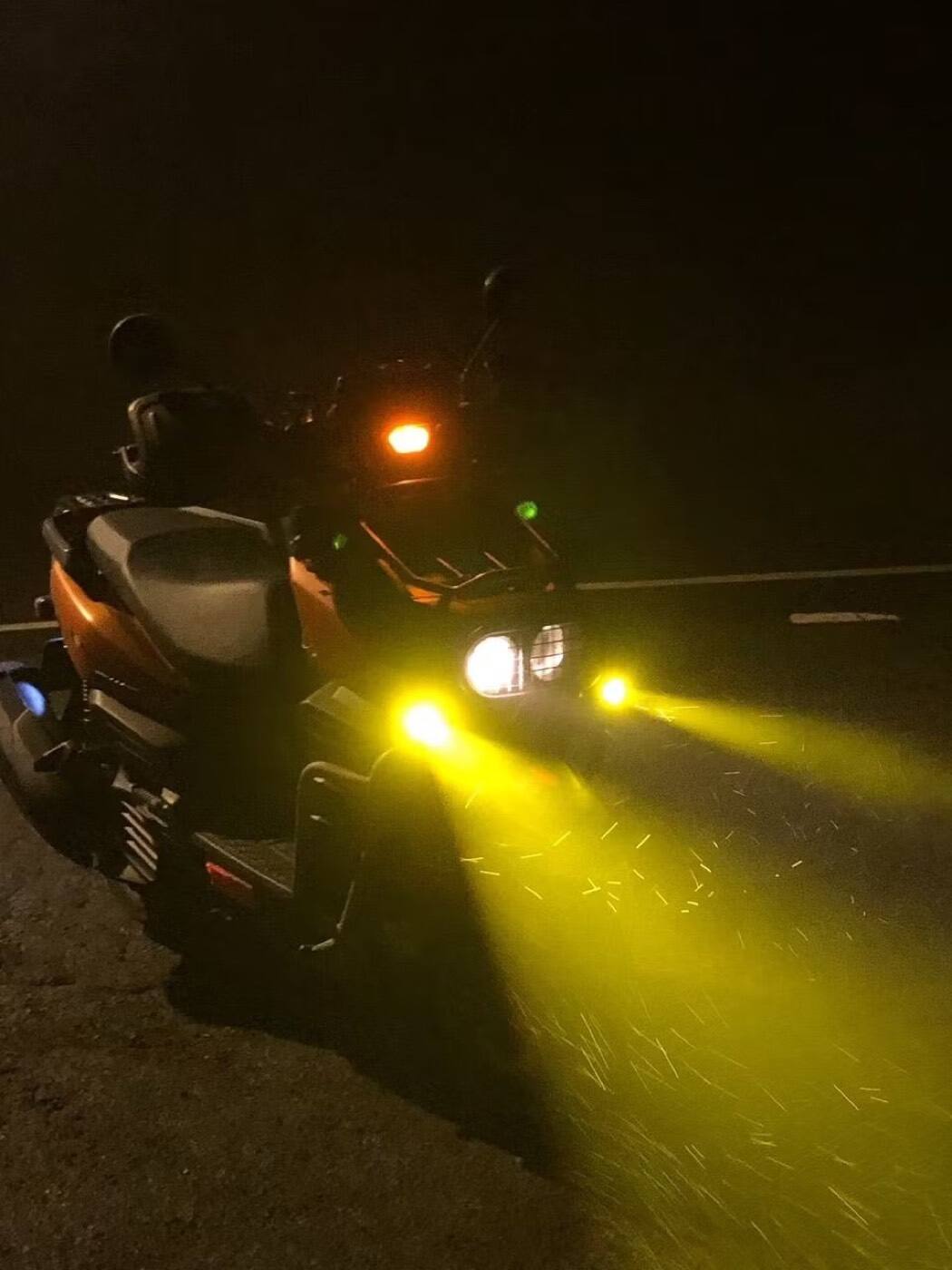 YAMAHA BW'S PIAA 輔助燈實裝（9/10）