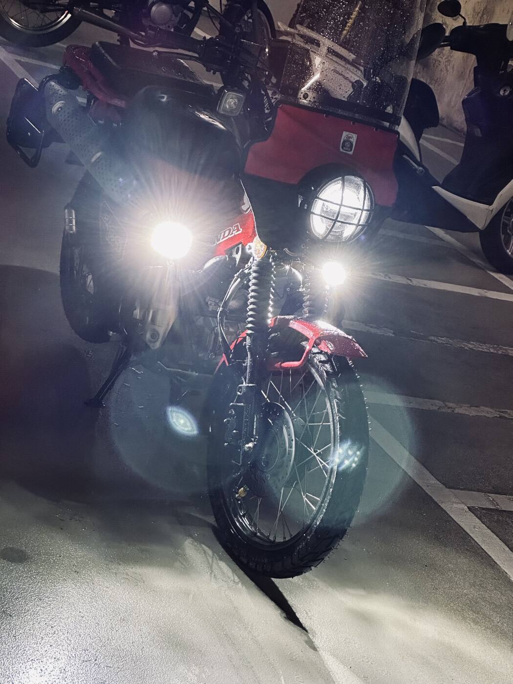 HONDA CT125 HUNTER CUB PIAA 輔助燈實裝（8/10）