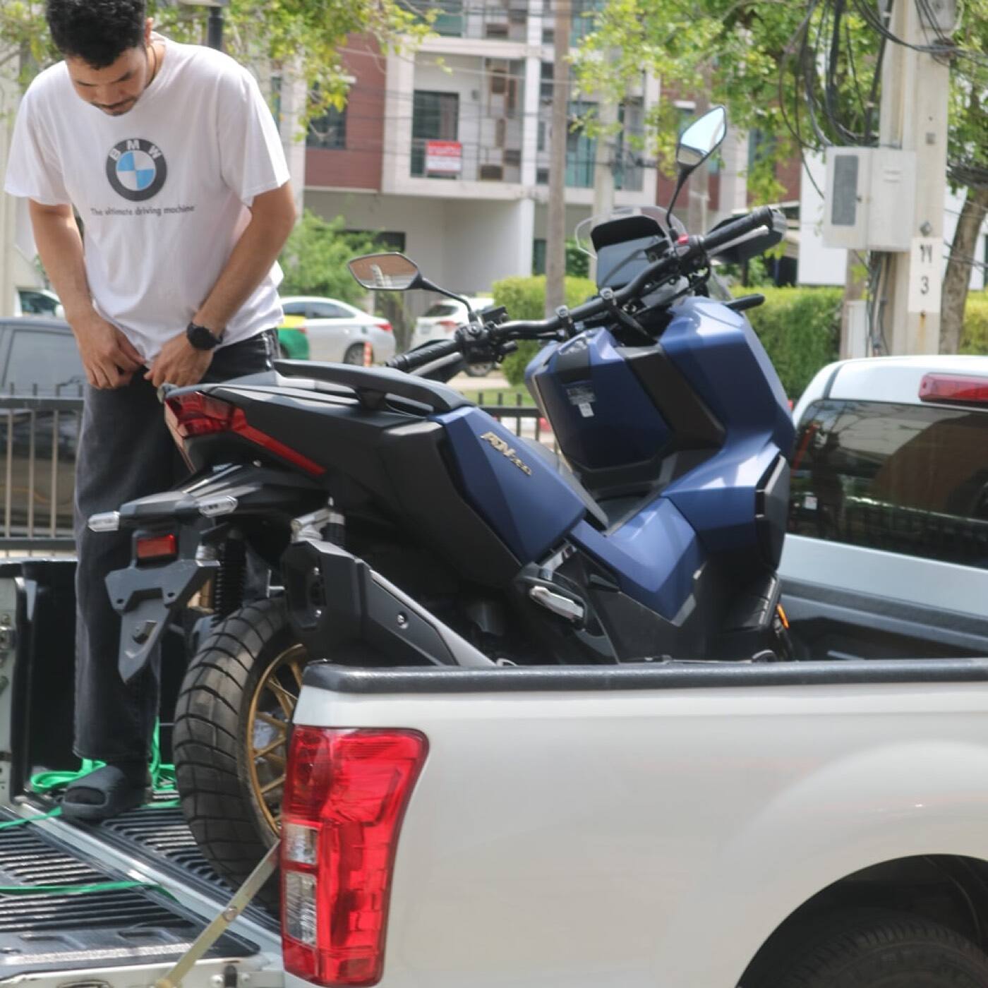 HONDA ADV350 PIAA 輔助燈實裝（5/5）