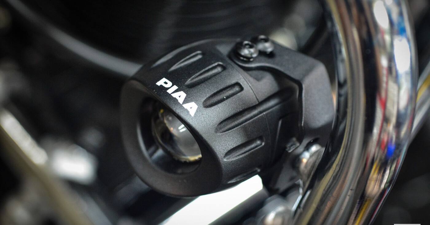 HONDA CB350 PIAA 輔助燈實裝（3/9）