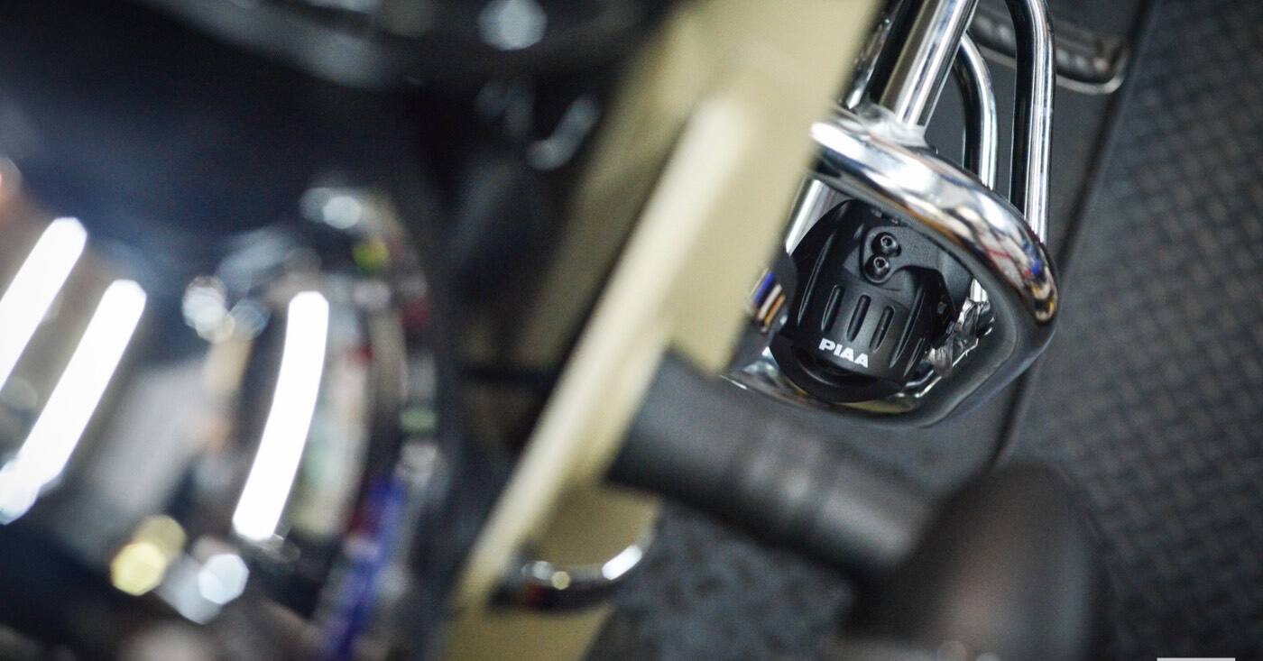 HONDA CB350 PIAA 輔助燈實裝（9/9）