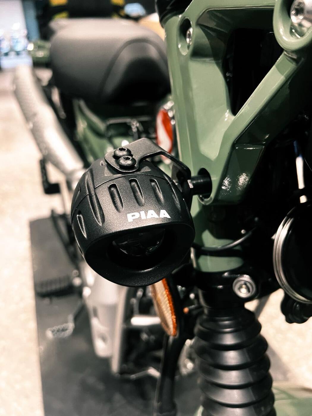 HONDA CT125 HUNTER CUB PIAA 輔助燈實裝（3/10）