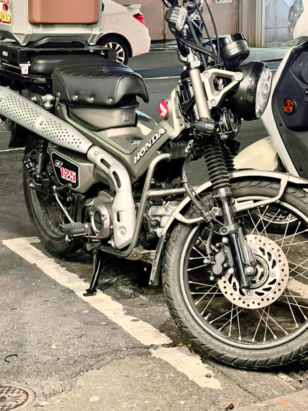 HONDA CT125 HUNTER CUB PIAA 輔助燈實裝（5/10）