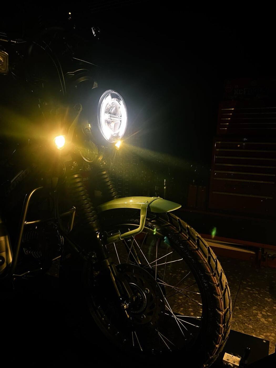 HONDA CT125 HUNTER CUB PIAA 輔助燈實裝（9/10）