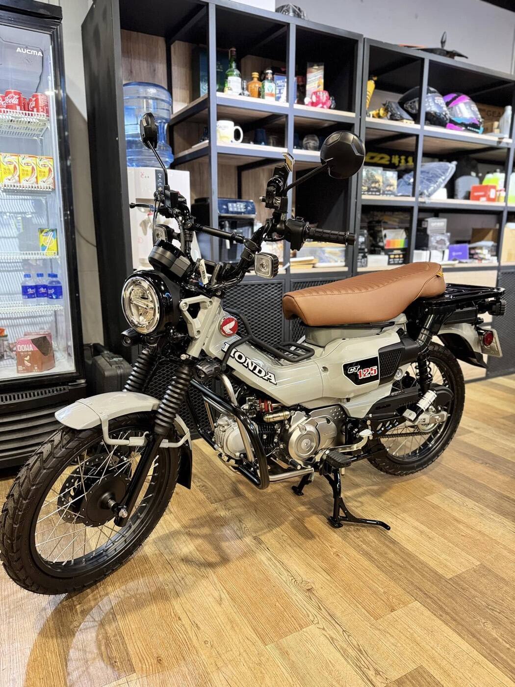 HONDA CT125 HUNTER CUB PIAA 輔助燈實裝（10/10）