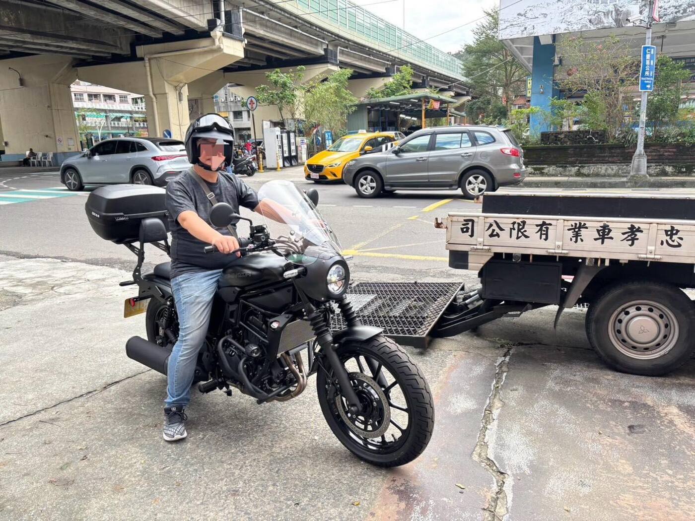 KAWASAKI ELIMINATOR 500 SE 德國兵 PIAA 輔助燈實裝（2/3）