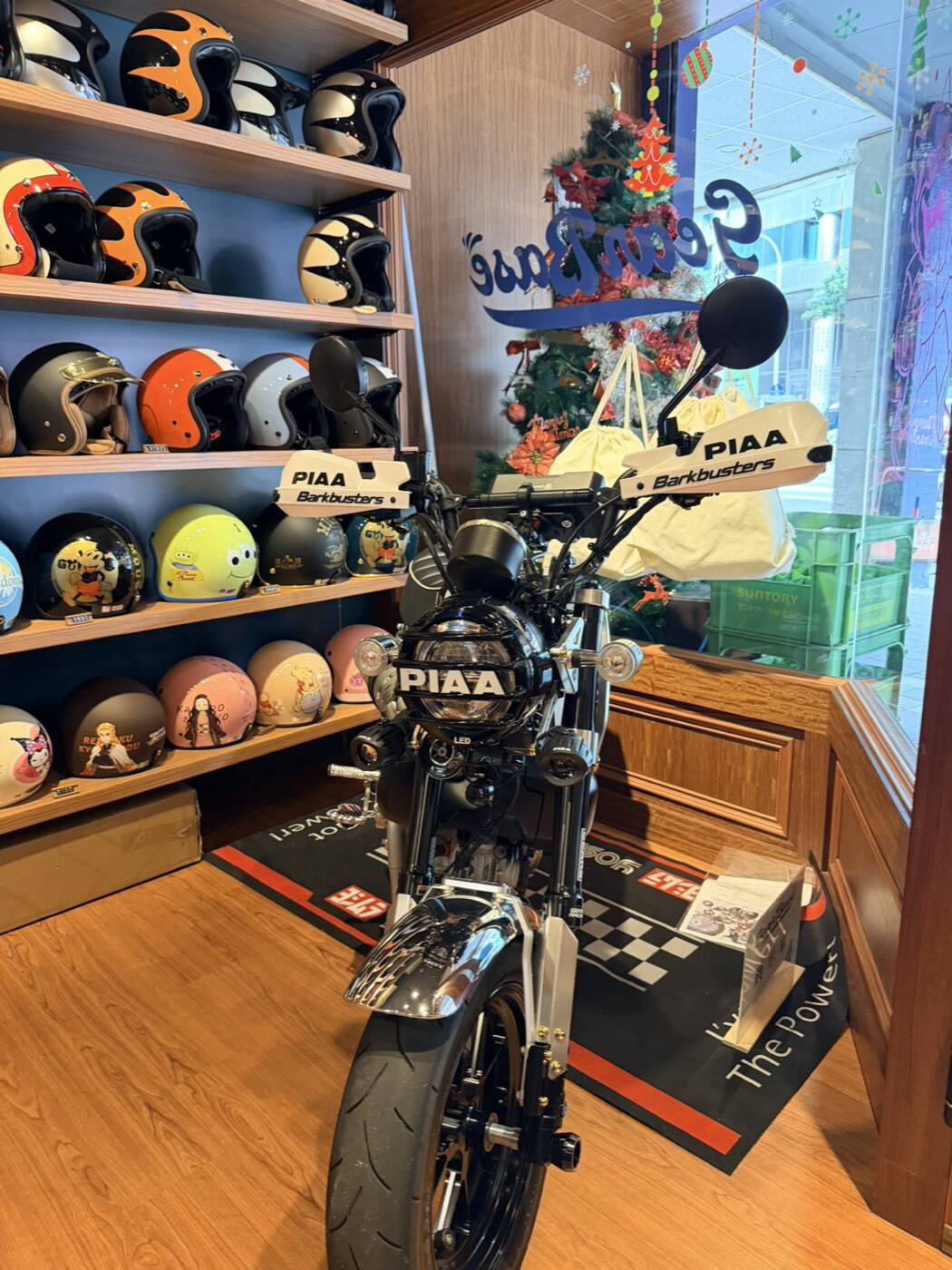 HONDA MONKEY125・DAX 實裝集 PIAA 輔助燈實裝（7/10）