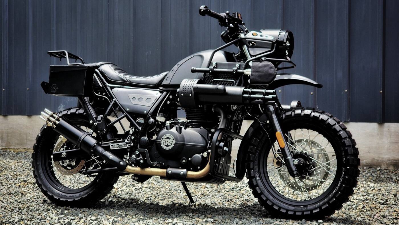 ROYAL ENFIELD HIMALAYAN PIAA 輔助燈實裝（9/10）