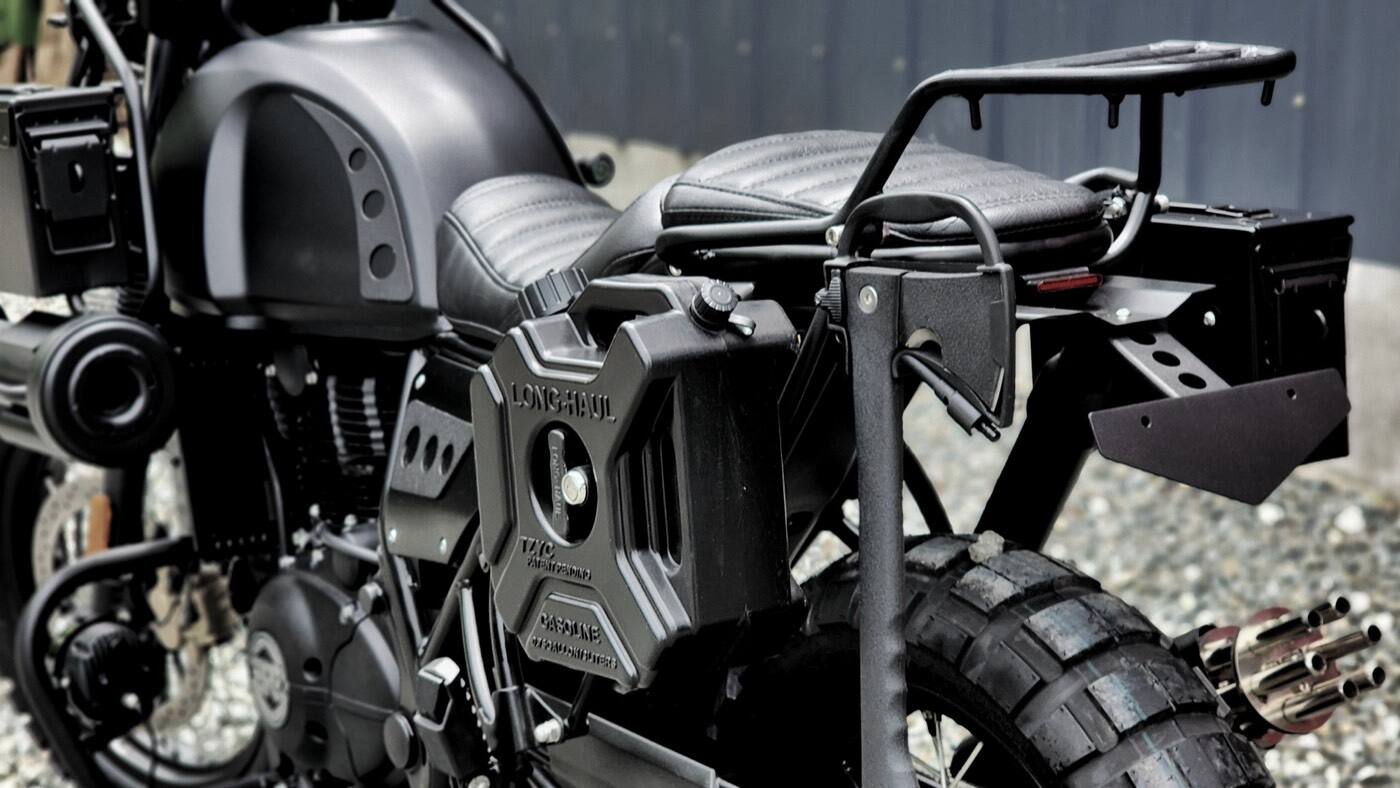 ROYAL ENFIELD HIMALAYAN PIAA 輔助燈實裝（10/10）