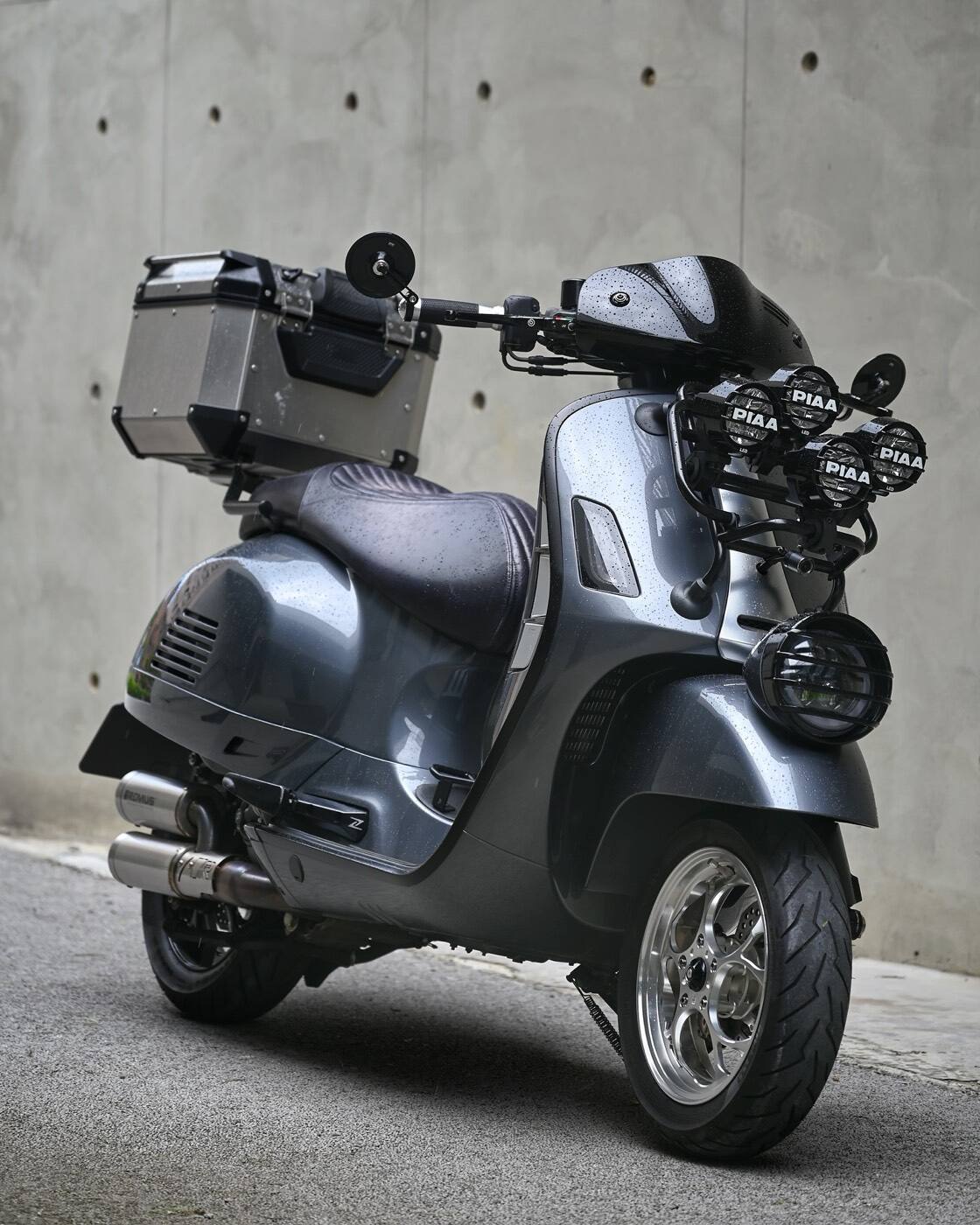 VESPA GTS・GTV PIAA 輔助燈實裝（3/10）