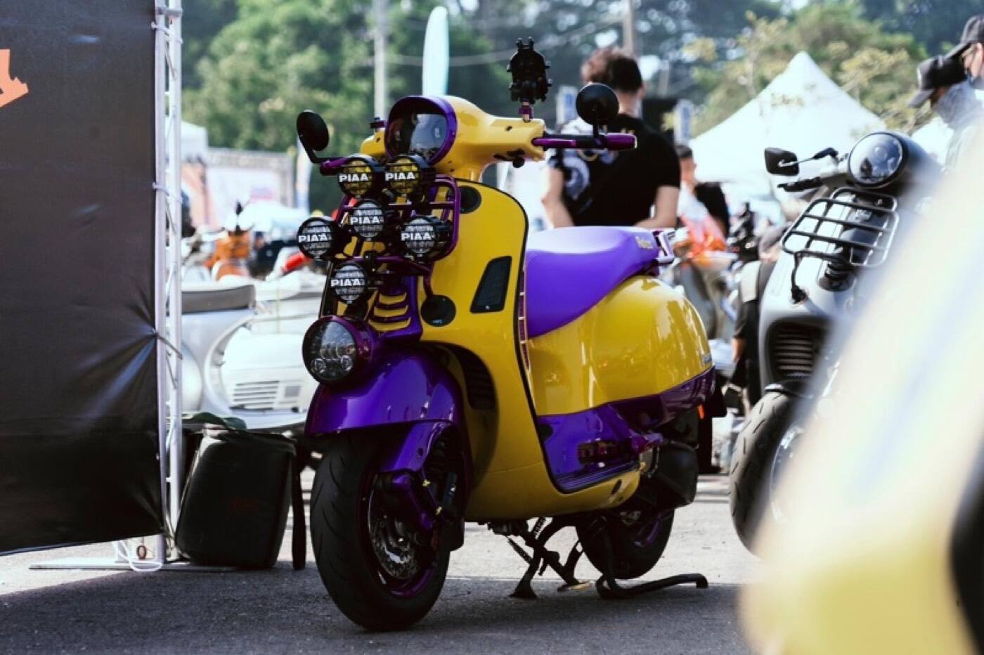 VESPA GTS・GTV PIAA 輔助燈實裝（9/10）