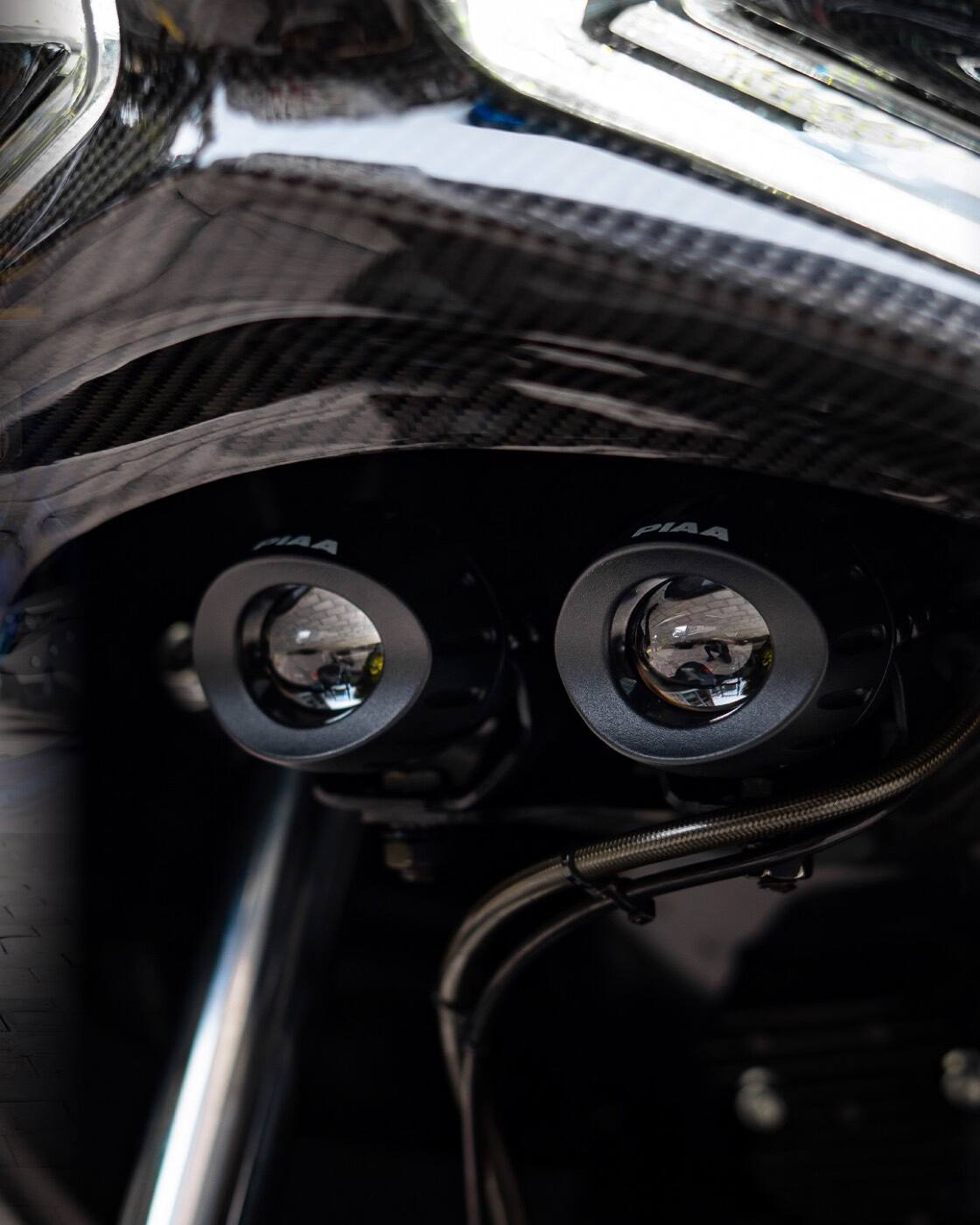 YAMAHA XMAX PIAA 輔助燈實裝（6/7）